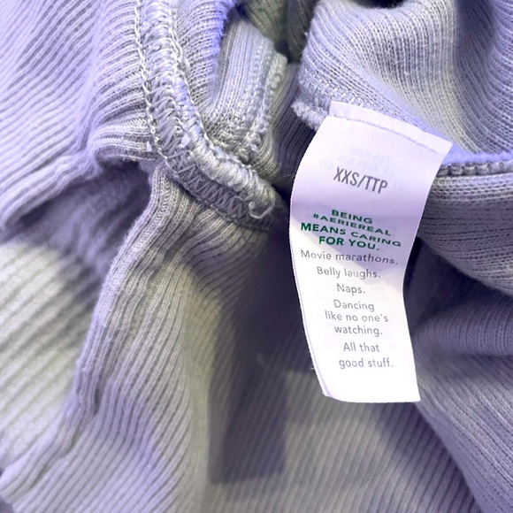 Aerie Gray Button-Up Oversized Hoodie Pullover LIKE NEW Size xxs - Picture 13 of 13